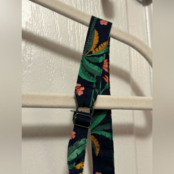 NWT Old Navy women's cross front poplin bralette size 2X banana tropical print - Picture 9 of 16